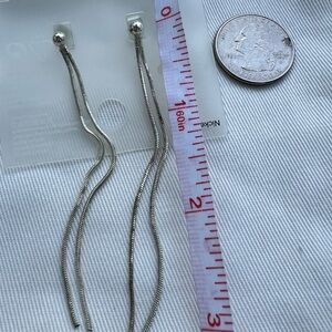 H&M Silver Dangle Earrings